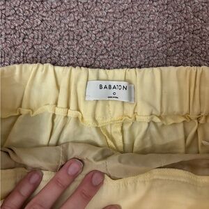 Babaton linen work pants